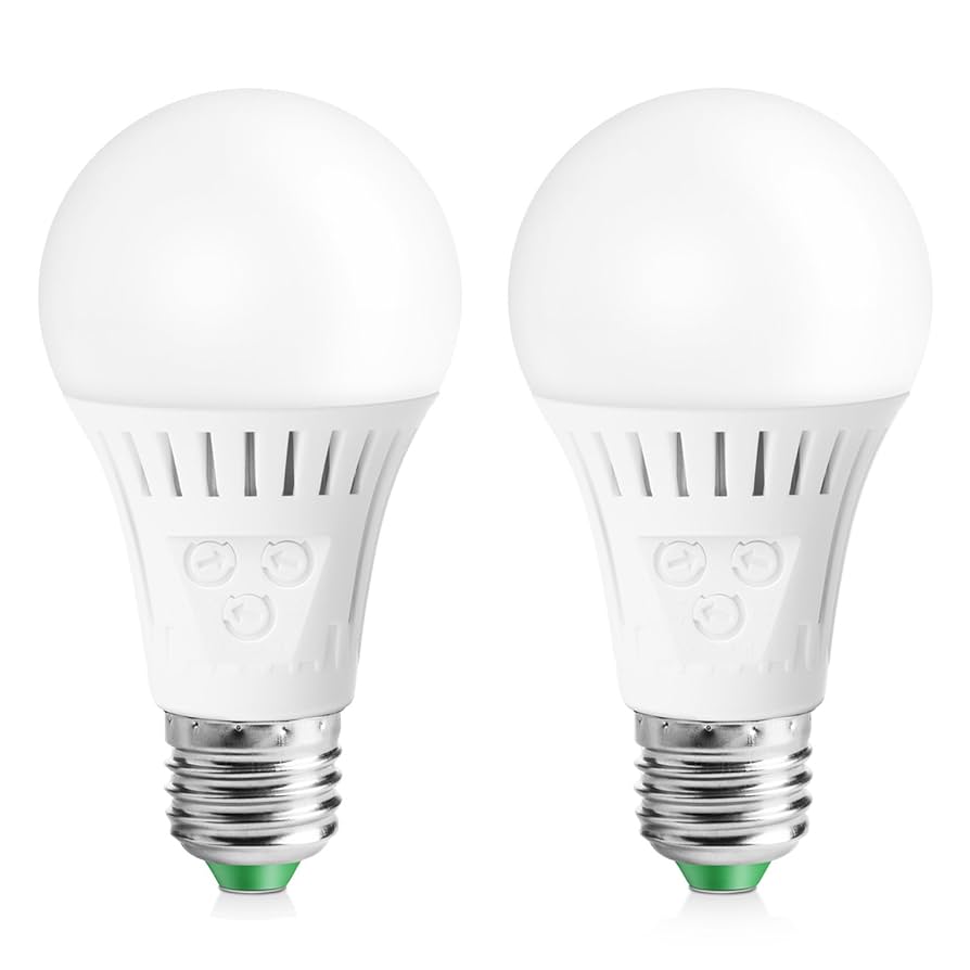 Amazon.co.jp : Elrigs LEDライト 人感/光センサー付き E26口金